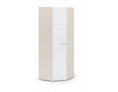 Шкаф угловой СИМБА Белфорт Белый глянец