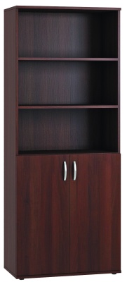Шкаф для документов открытый  ГЕРМЕС  Орех40 Шк39.ф.1