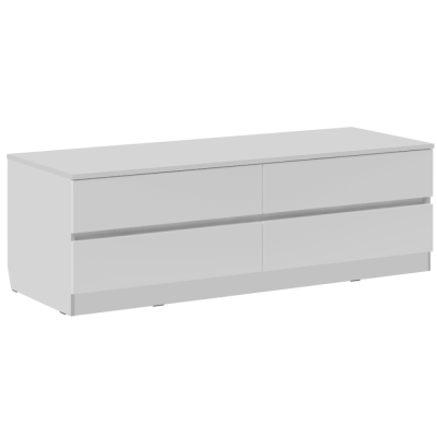 Тумба 4 ящика ЧЕСТЕРБелый шагрень