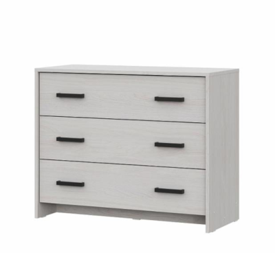 МСП1 Комод 3ящ ЯсеньАнкор Светлый