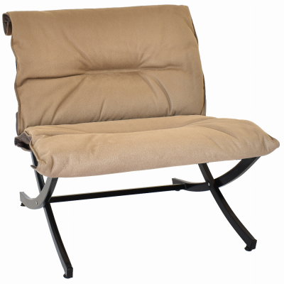 Диван офисный ФОРТУНА 518 Н  2х местный нубук Реgaso корич