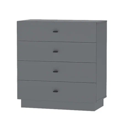 МС КВАДРО Комод К1 Графит