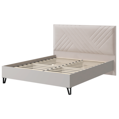 КАШЕМИР Кровать 1600 МЯГКАЯ СПИНКА Подъемный механизм  КашемирСантьяго