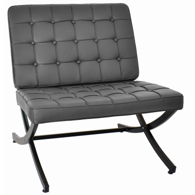 Диван офисный ФОРТУНА 5 18 LUX  2 Реgaso черный