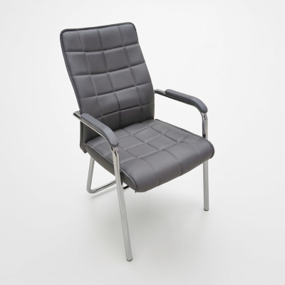 Кресло BARNEO К14 серый