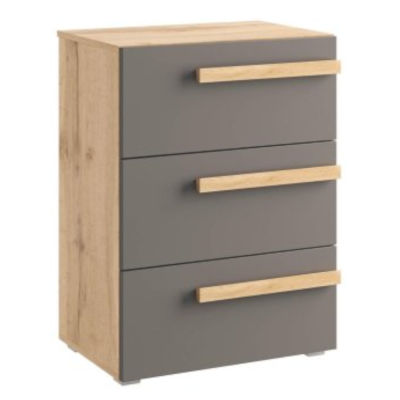 ВИЛЛИТУС  Комод М6 Дуб ВотанГрафит