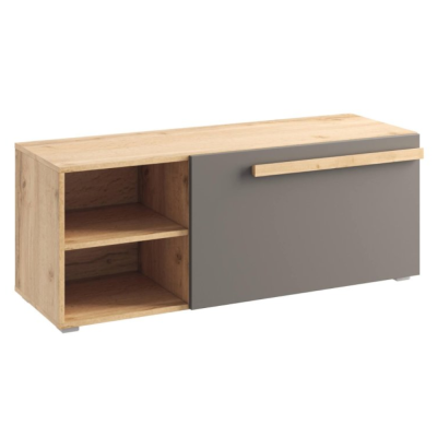 ВИЛЛИТУС Тумба ТВ 1200 М4 Дуб ВотанГрафит