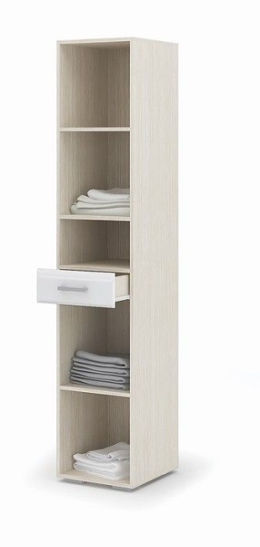 2Пенал с ящиком СИМБА Белфорт Белый глянец