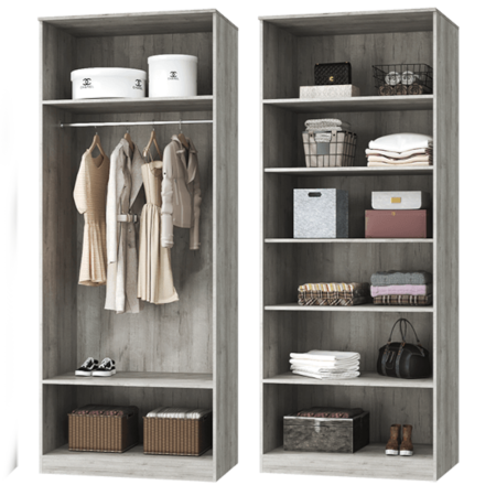 ЛАГУНА Шкаф для одежды 2х дв2