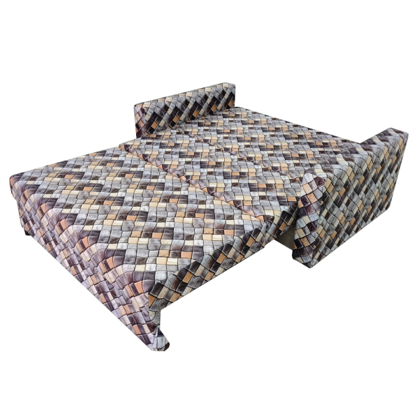 Диван мини Социальный 130 трансформер пружинный блок2 с55